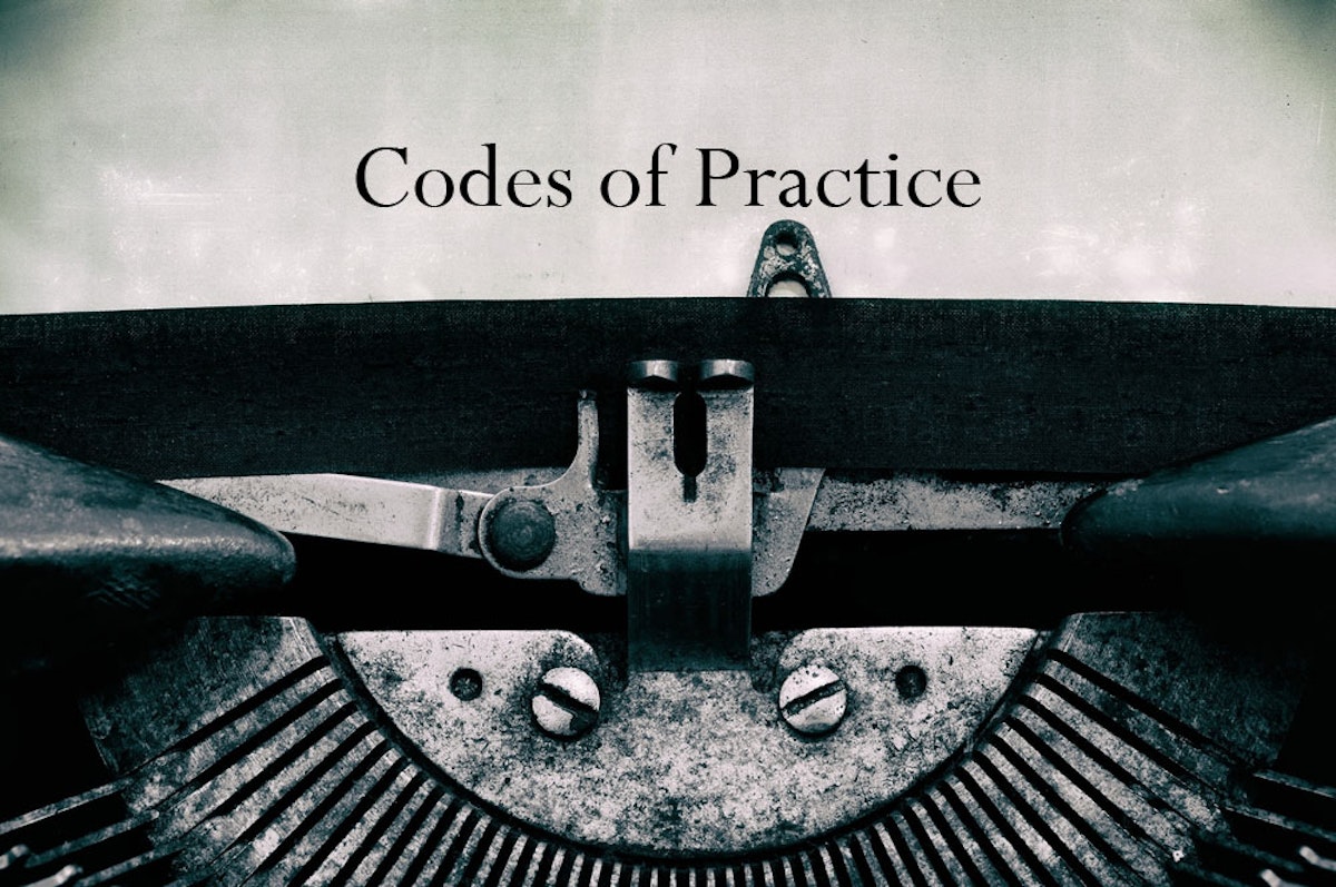 Codes of Practice