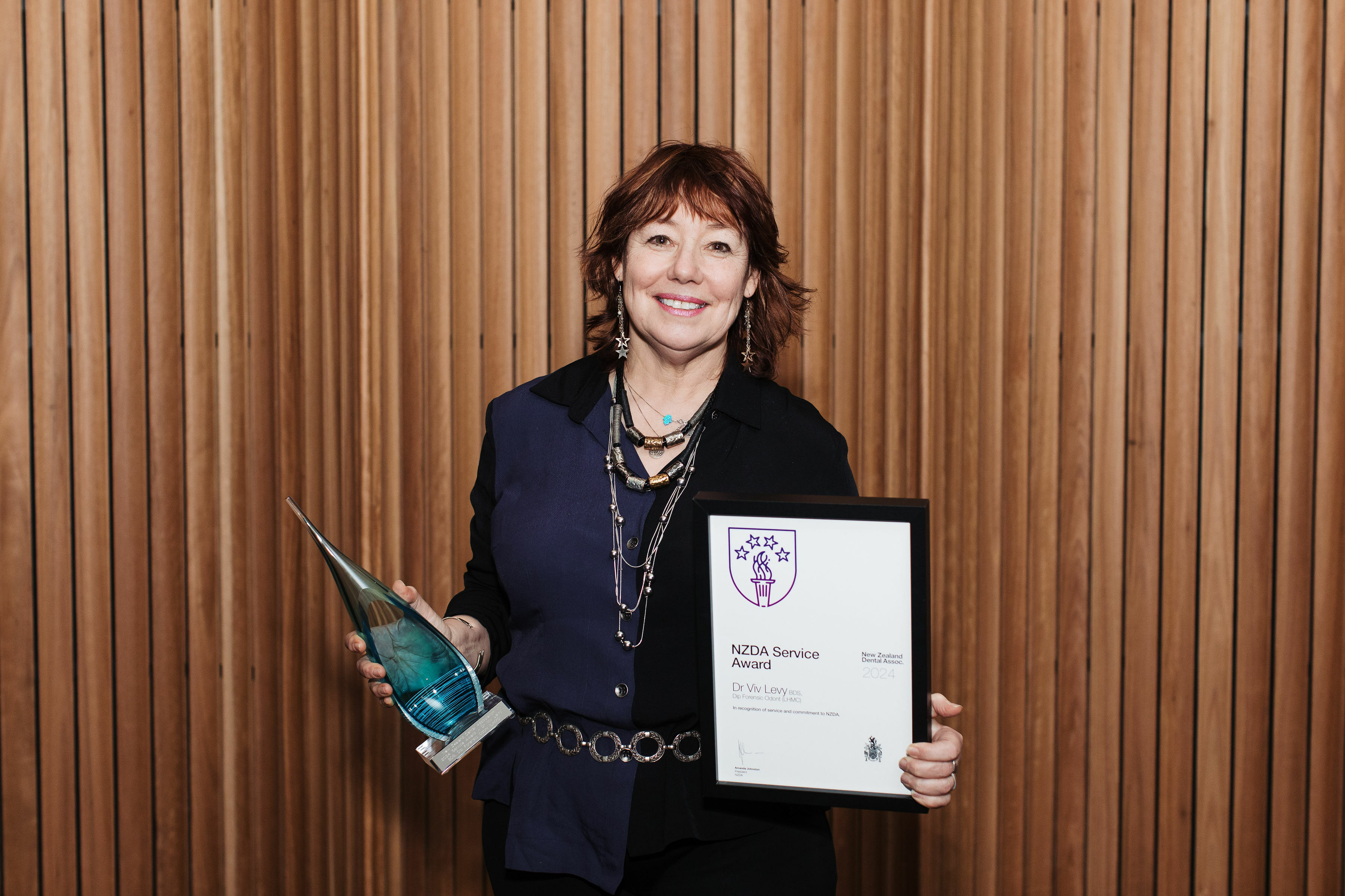 Christchurch dentist Vivienne Levy’s career celebrated and recent NZDA Award celebrated