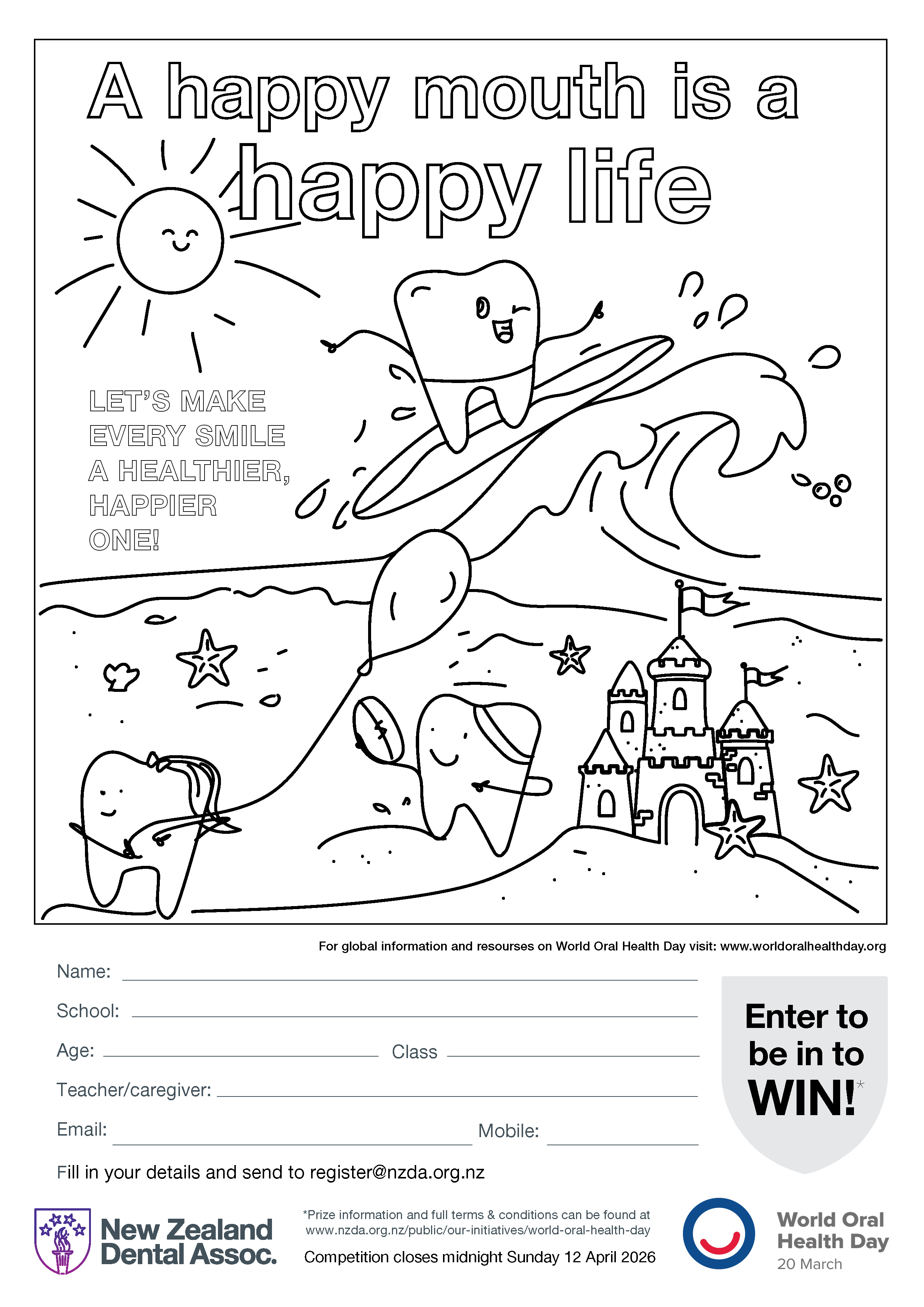 WOHD Colouring Comp 2026