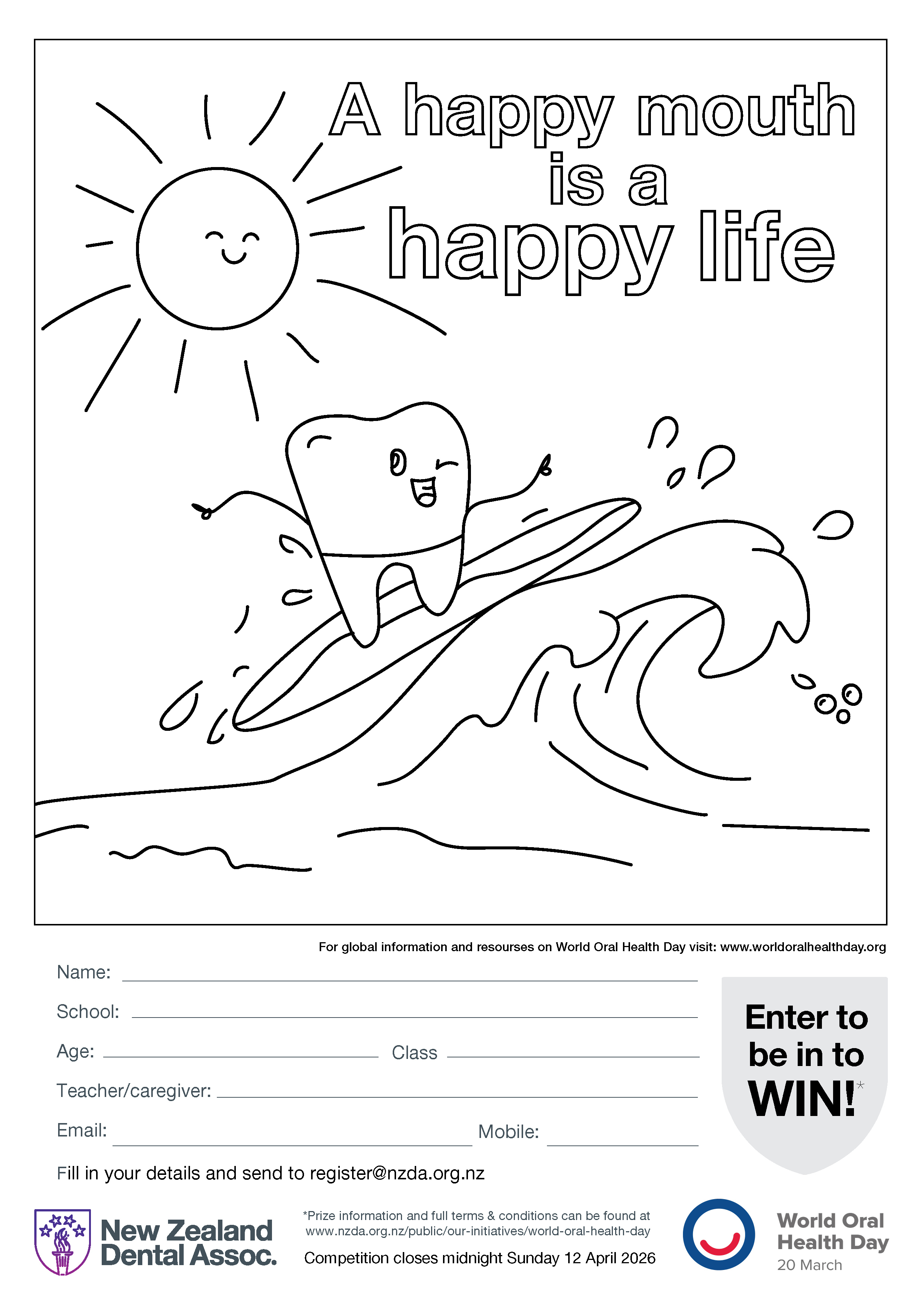 WOHD Colouring Comp 2026 inclusion