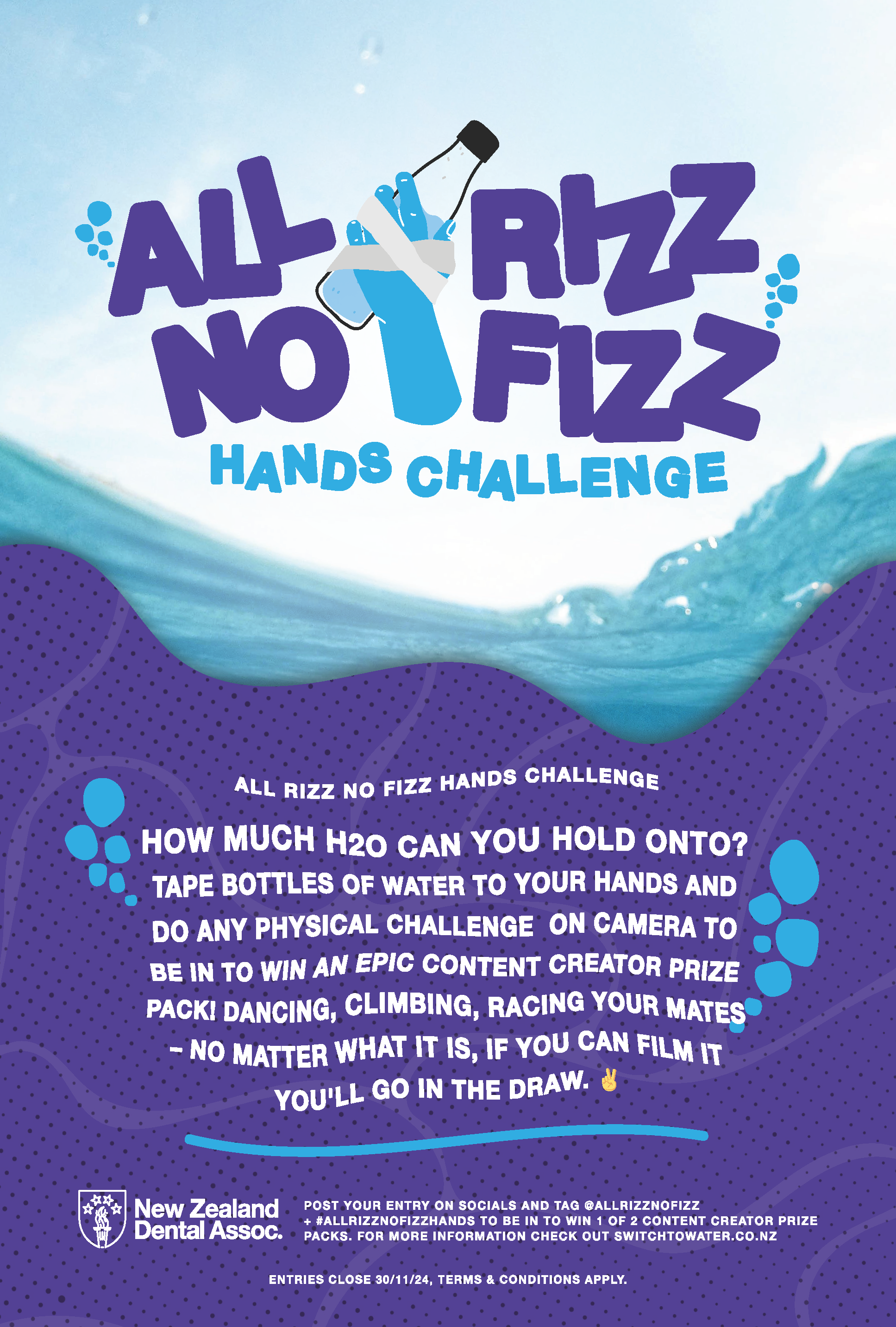 All Rizz No Fizz Poster